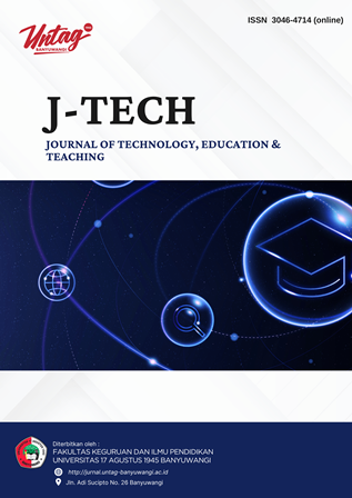 View Vol. 2 No. 2 (2025): JOURNAL OF TECHNOLOGY, EDUCATION & TEACHING (J-TECH)